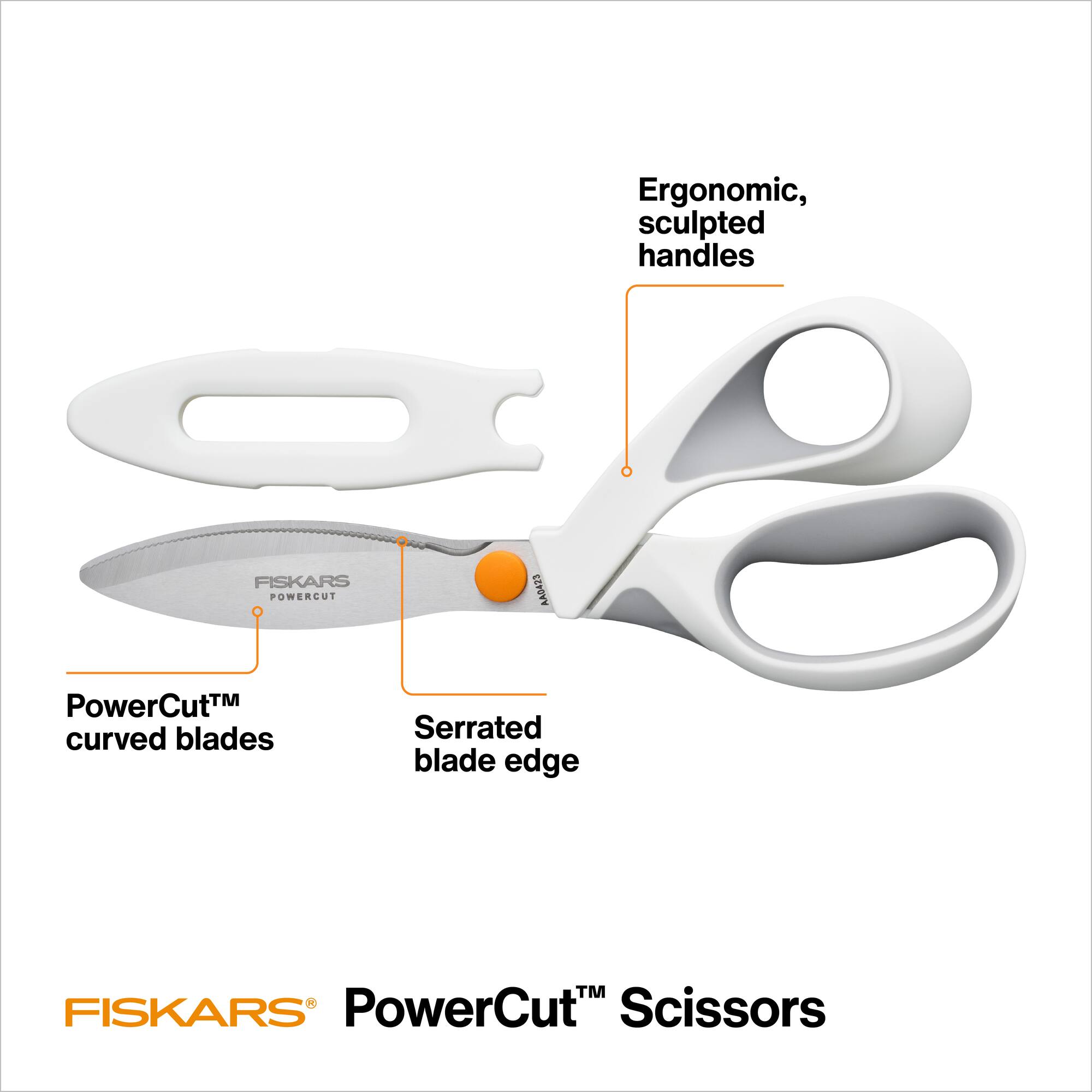 Fiskars® PowerCut™ 8" Scissors